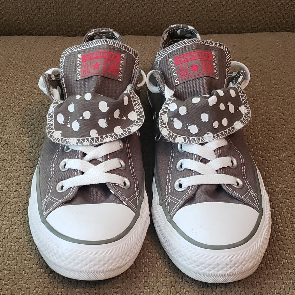 Converse Chuck Taylor gray double tongue